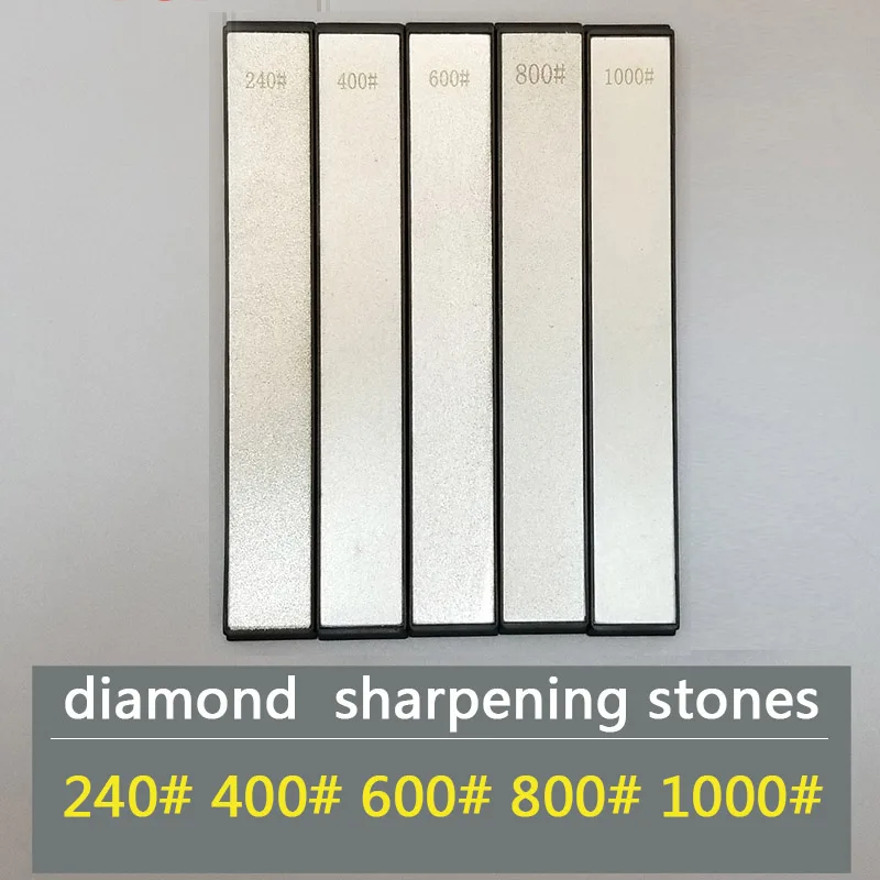 240/400/600/1000 Алмазный Кухня точилка камни ножей, точильный камень, несколько наборов варианты небольших мостов светильник - Цвет: 240 400 600 800 1000