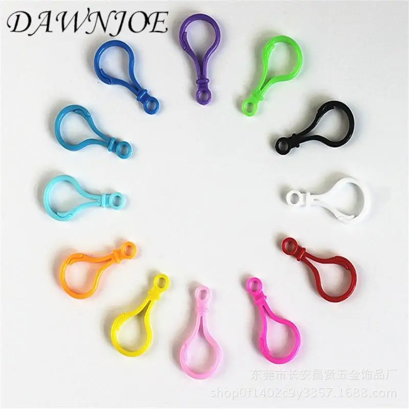 DAWNJOE 5*2 5 см 25 шт./лот красочные акриловые застежки-карабины для изготовления