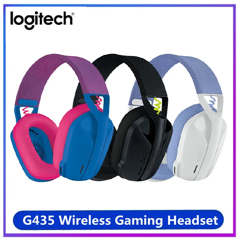 Auricular c/mic Logitech G435 Blue Inalámbrico Lightspeed - Maximus Gaming  Hardware