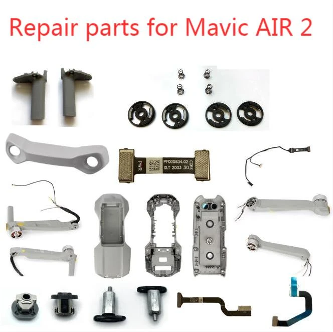 Motor Arm Repair Spare Parts for DJI Mavic Air 2 Replacement Drone Accessories Left Front Arm 