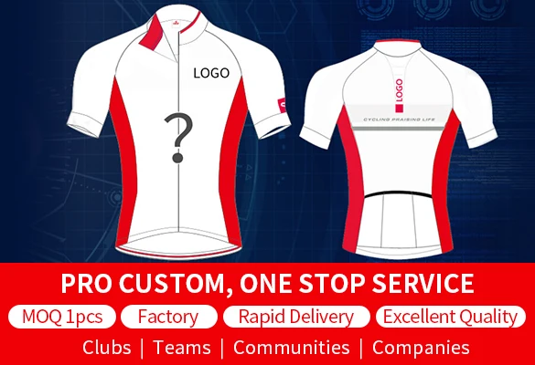 

Professional Custom Team Cycling Jersey Personalized Bicycle Riding Clothing Superior Quality NO MOQ