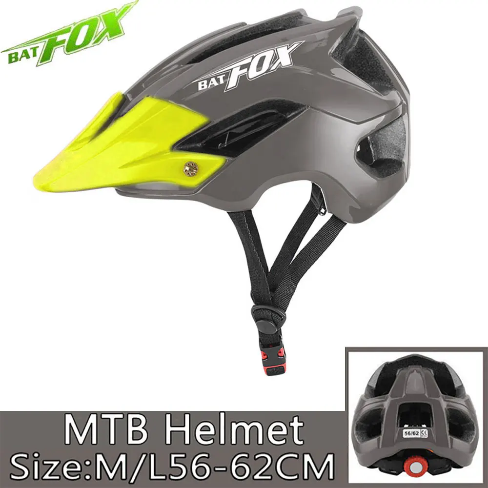 BATFOX велосипедный шлем casco MTB велосипедный шлем профессиональный дорожный велосипедный шлем для женщин ультралегкий цельный спортивный шлем - Цвет: Titanium Green