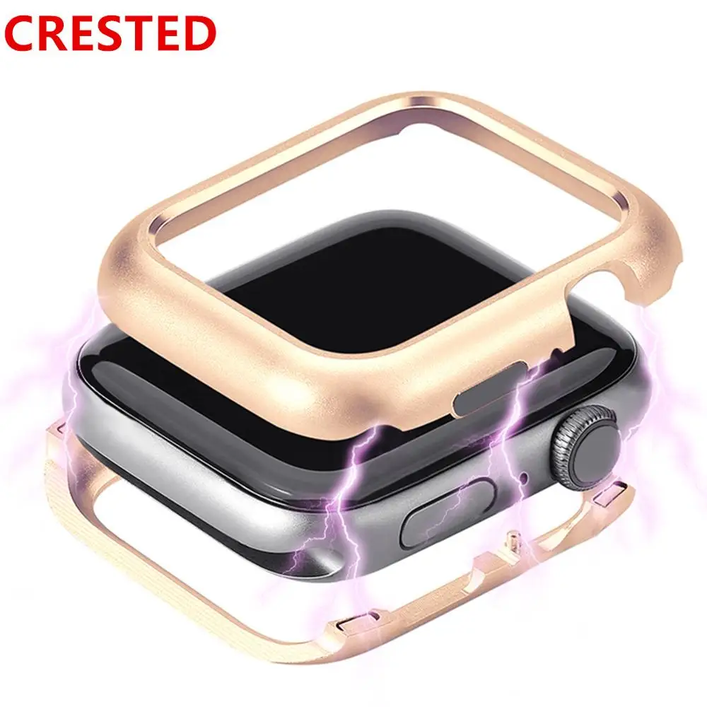Магнитный чехол для Apple Watch watch 4 3 5 44 мм/42 мм iwatch 2 1 40 мм/38 защитный бампер|Часы Чехлы|