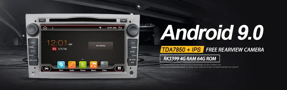 Eunavi ips 2 Din 7 дюймов Android 9 Автомобильный DVD радио плеер gps для Opel Astra Vectra Antara Zafira Corsa Wifi Bluetooth Сенсорный экран