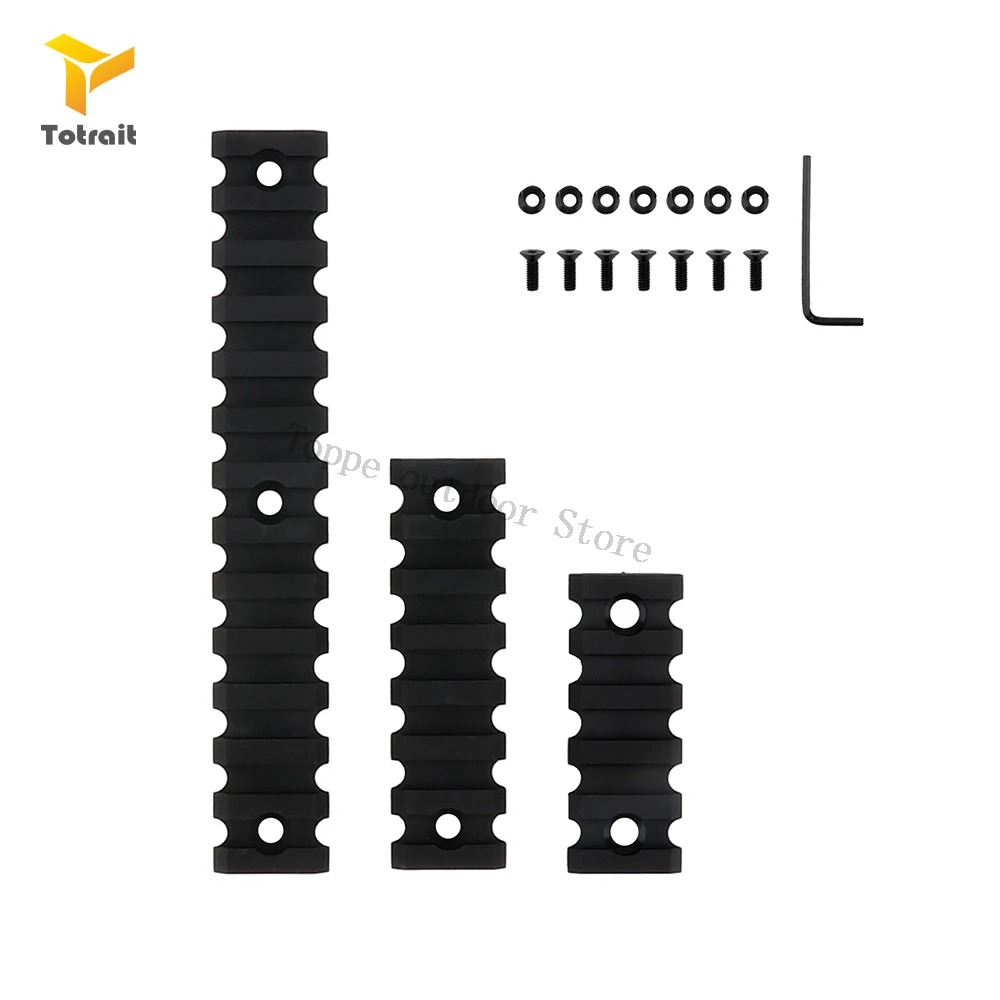 Рельсовая Накладка для Вивера Пикатинни 3 набор размеров 5 7 13 Slot 2 &quot3&quot &quot