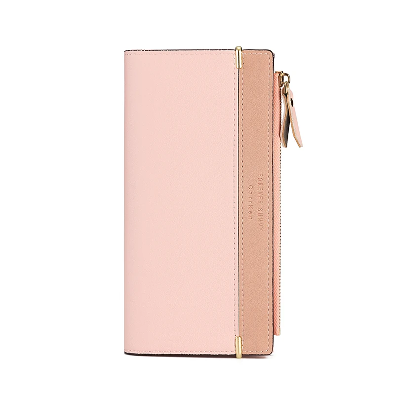 2020 New Women's Wallet Medium Long Korean Fashion Vertical Card Holder Leather Leather Zip Coin Purse 2020 New Women's Wallet Medium Long Korean Fashion Vertical Card Holder Leather Leather Zip Coin Purse