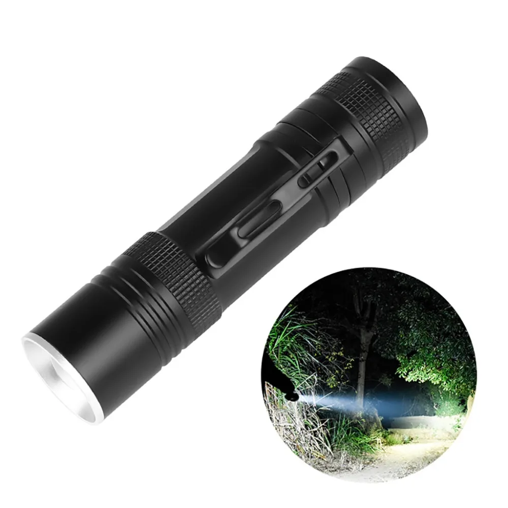 Bright light XHP50 flashlight USB LED flashlight waterproof using 18650 or 26650 outdoor light powerful bike lights 35A3 (4)