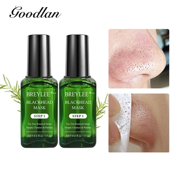 

BREYLEE Blackhead Remover Mask Black Nose Mask Face Pore Treatment Serum Shrink Pores Acne Treatment Facial Skin Care Essence