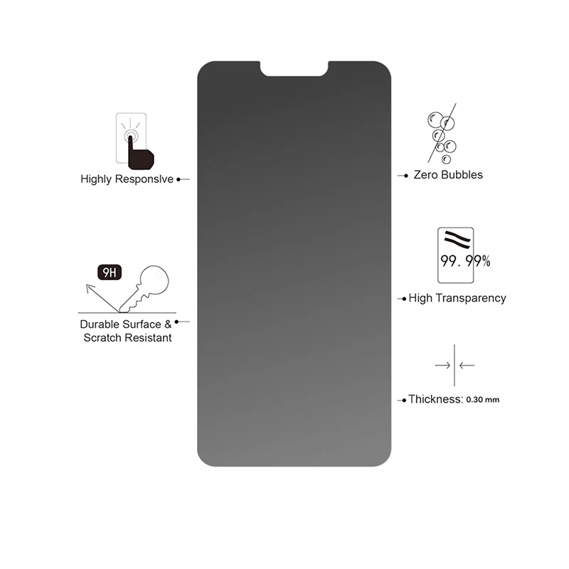 Закаленное стекло EXUNTON для ASUS ZenFone 5 2018 защита экрана Lite антибликовое защитное