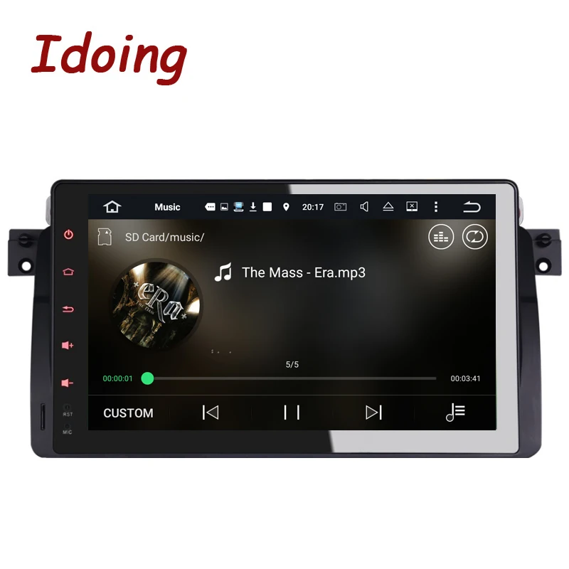 Idoing 2GB + 16G Руль 1Din Android для BMW E46/320/325 автомобильный DVD мультимедийный плеер
