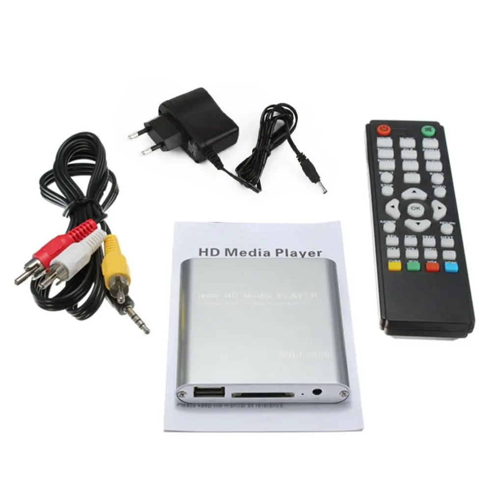 

Mini USB HD 1080P MKV AV Port HDMI Video Audio Digital Multi Media Player Plug And Play SATA U-disk Adapter