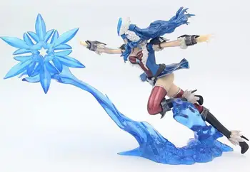 

23cm League Of Legends Snow Storm Sivir Static Action Figure Decoration Lol Pvc Figurines Colection Toys