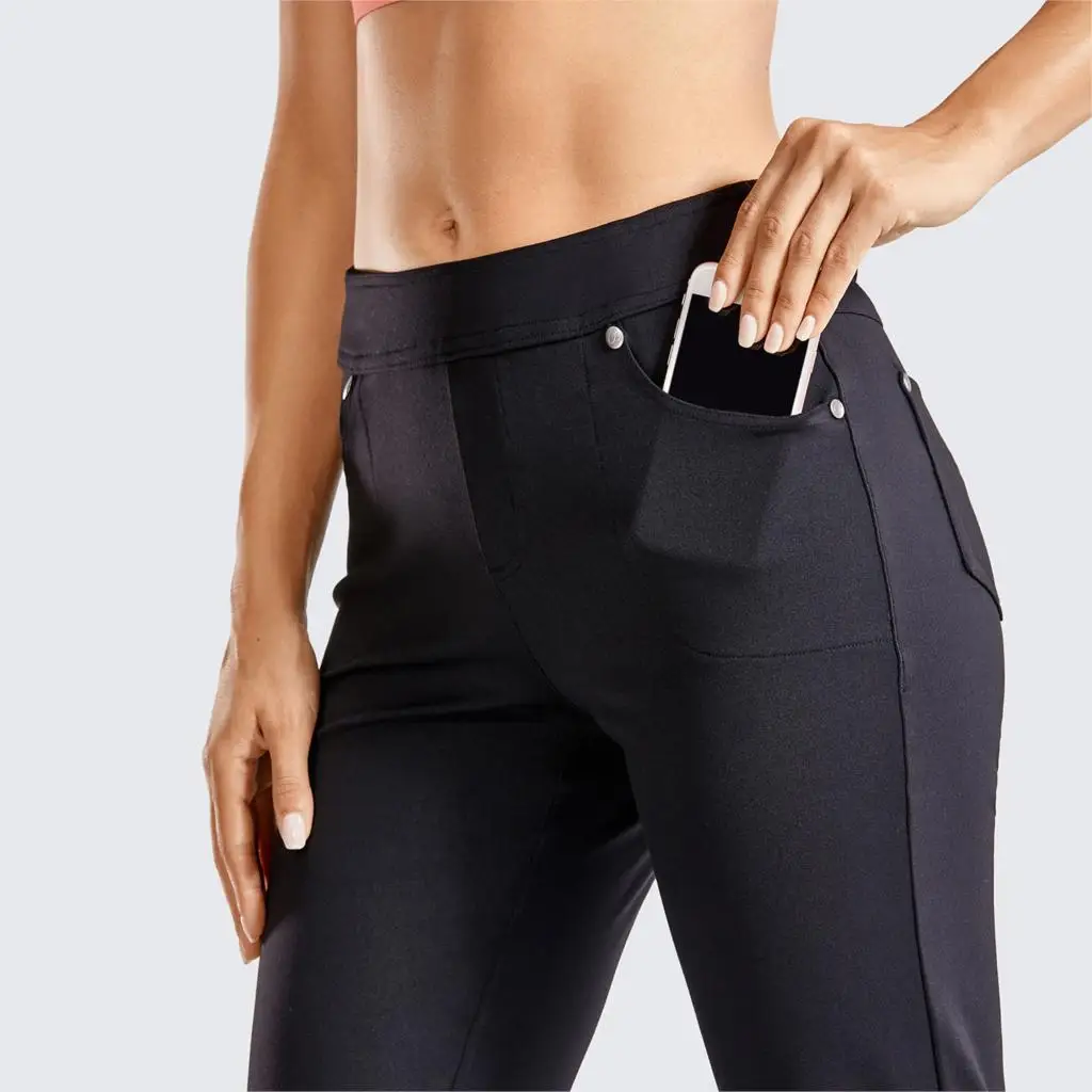 SYROKAN Flare Yoga Pants for Women 