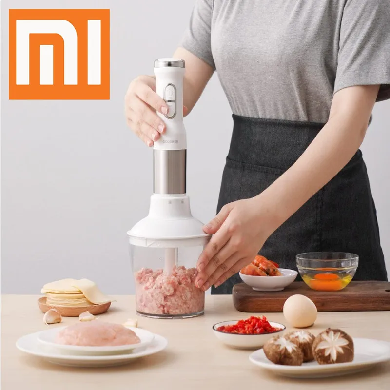 Электрический блендер Xiaomi Mijia Кухонный комбайн миксер соковыжималка