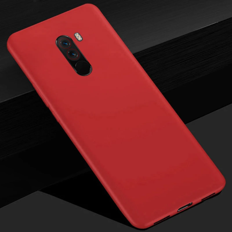 AAA Candy silicone Case For Xiaomi Pocophone F1 Ultra Thin  TPU Back Cover For Pocophone F1 Poco phone F1 Case