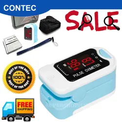 CMS50M-Finger-Tip-Pulse-Oximeter-Blood-Oxygen-Monitor-SPO2-PR-HR-подарок