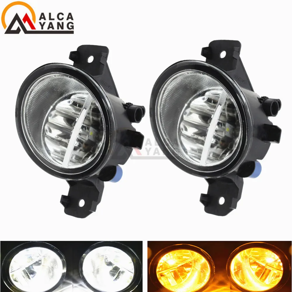 

2PCS 12V LED / Halogen Fog LIGHT Lights drl Refit For NISSAN QASHQAI / QASHQAI +2 (J10, JJ10) 2007-2012og Lights