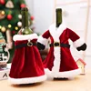 Christmas Wine Bottle Cover Merry Christmas Decor for Home Noel 2021 Santa Claus Xmas Decoration Dinner New Year Ornament Gift 1
