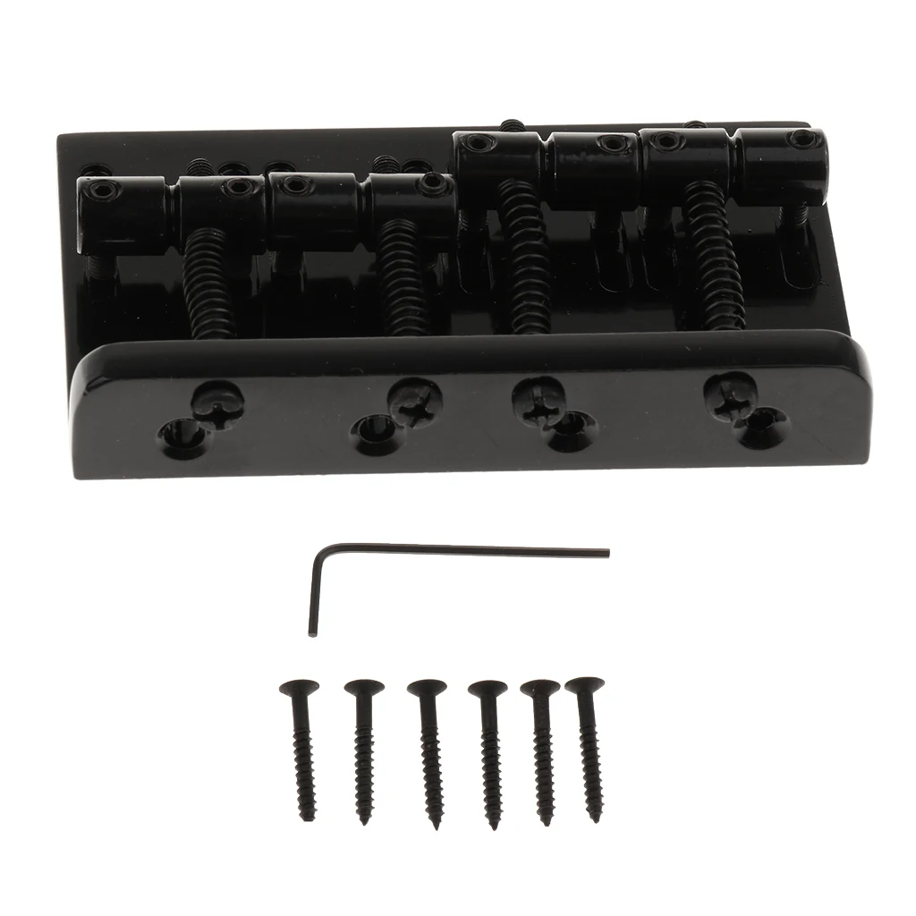 4 String Bass Bridge for Fender Precision Jazz Bass Replacement