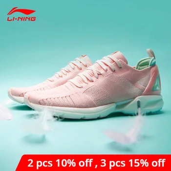 

Li-Ning Women SUPER LIGHT XVI Cushion Running Shoes LIGHT FOAM Breathable Mono Yarn LiNing li ning Sport Shoes ARBP012 XYP906