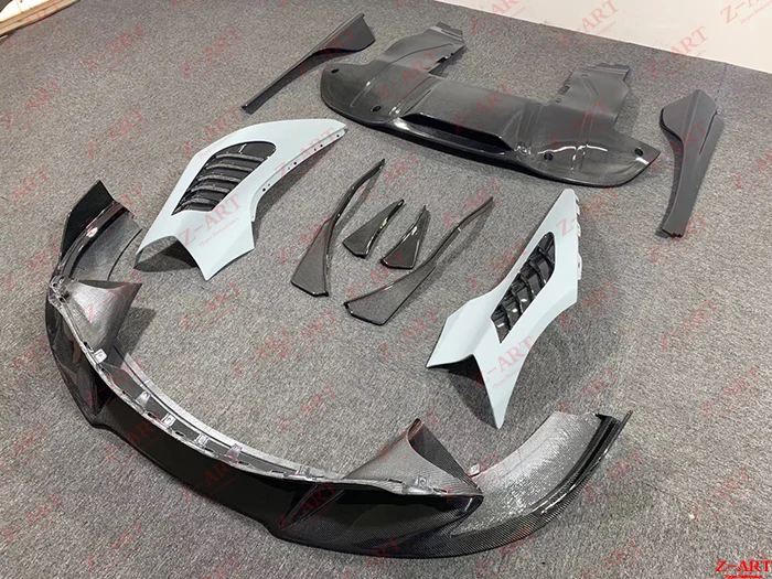 Z Art For Mclaren 720s Carbon Fiber Body Kit For Mclaren 720s