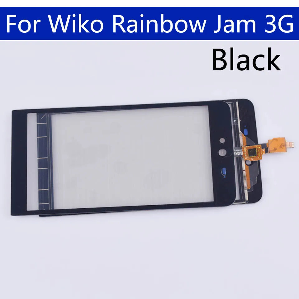 5," сенсорный экран для Wiko rainbow Jam 3g Сенсорная панель дигитайзер стекло без сменные детали для ЖК-экрана