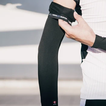 

Santic Men Cycling Arm Warmers Anti-UV Protective Arm Sleeve Arm Sleeves Ciclismo Sport Accessories Asian size S-XL 8C09092