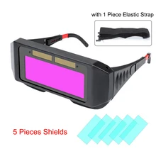 

Auto Darkening Welding Helmets Automatic Light Change Auto Darkening Anti- Eyes Shied Goggle Glasses for Eyes Glasses