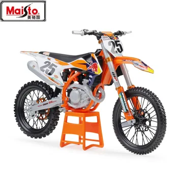 

MAISTO 1:6 2017 KTM 450 SX-F RB Racing Diecasts Motorcycles Simulation Alloy Model Collect High-end Gift Toys for Kids with Box