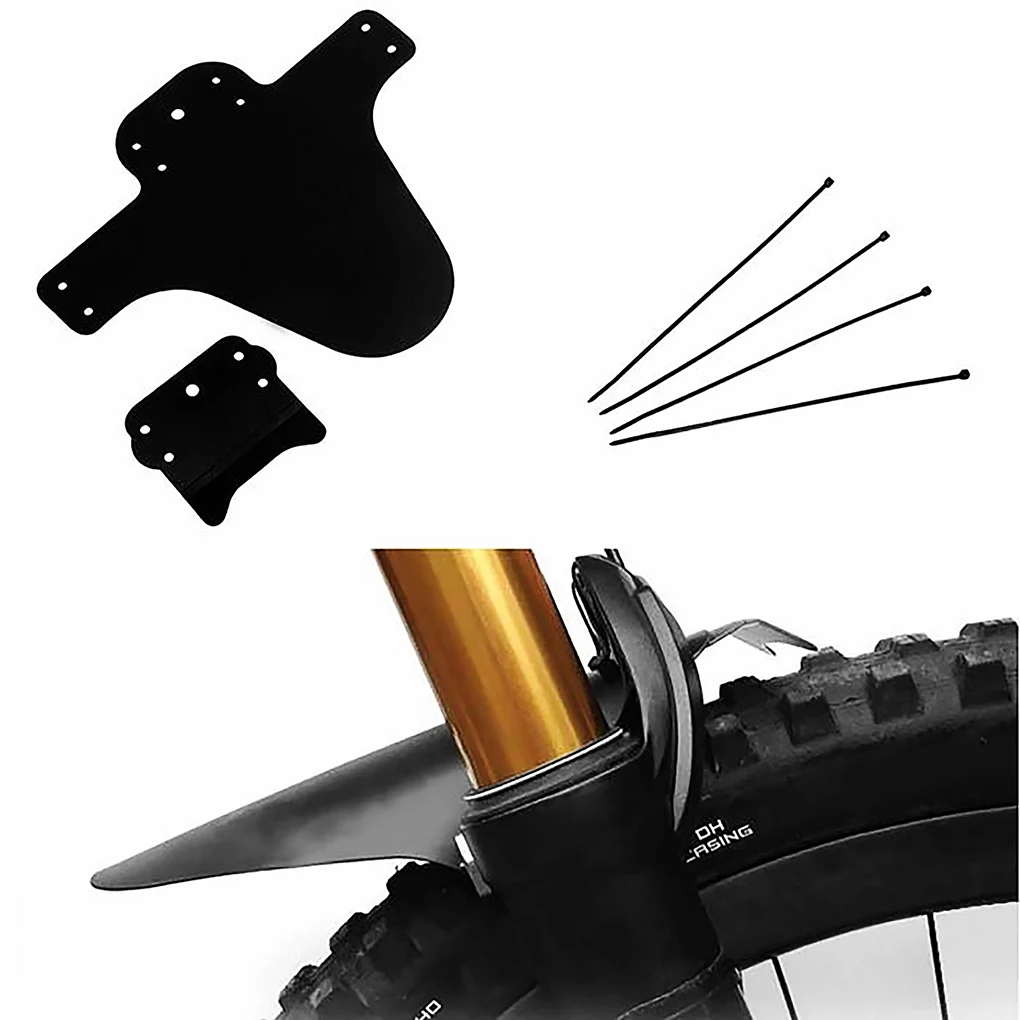Kit Parafanghi ENLEE Per Mountain Bike - Anteriore E Posteriore Allargati, PP 365mm
