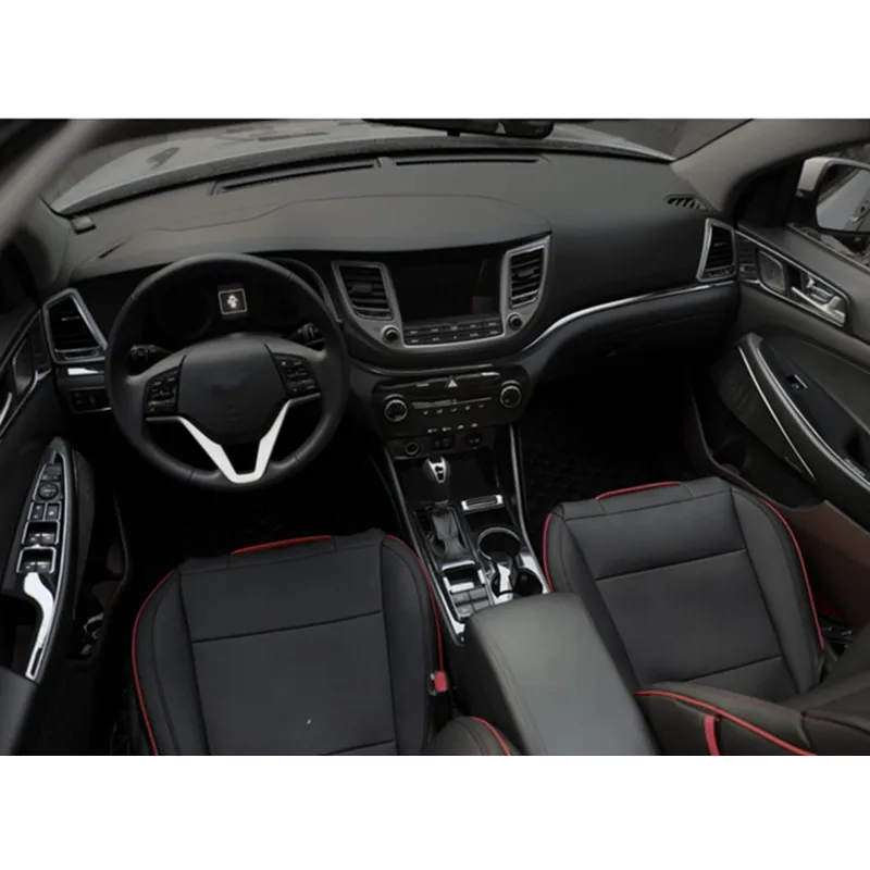 Черный Автомобильный Стайлинг модифицированные аксессуары для Hyundai Tucson 2015 2016 2017