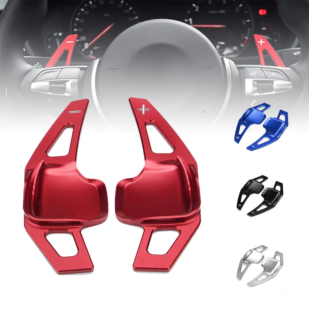 

New Style High Quality 2Pcs Convenient Steering Wheel Shift Paddle Blade Shifter Extension For BMW 3 5 Series F10 F30