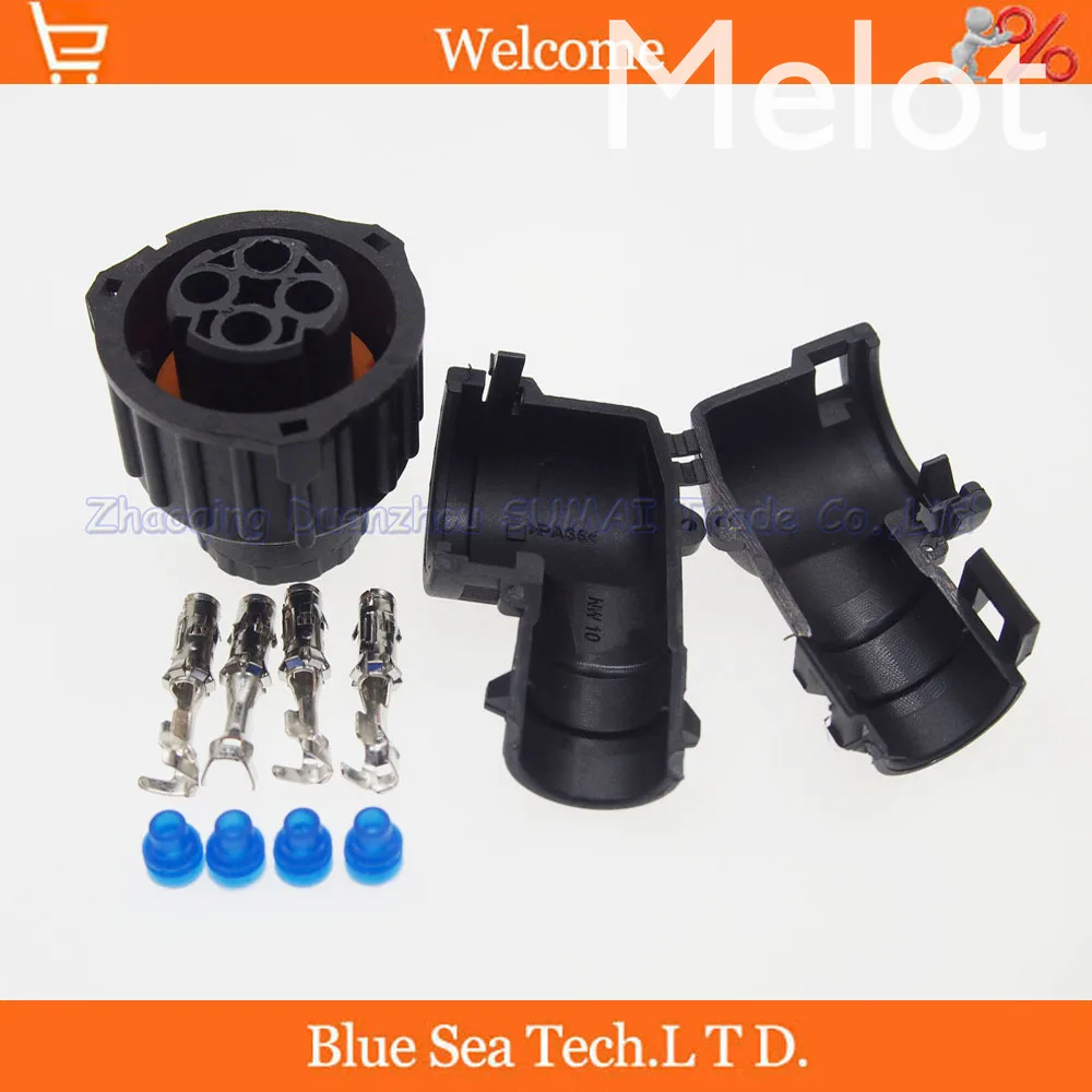 

TE/AMP 4 Pin 1-967325-3 Auto Sensor plug with sheath for Car,oil exploration,railway etc,Waterproof IP67/69