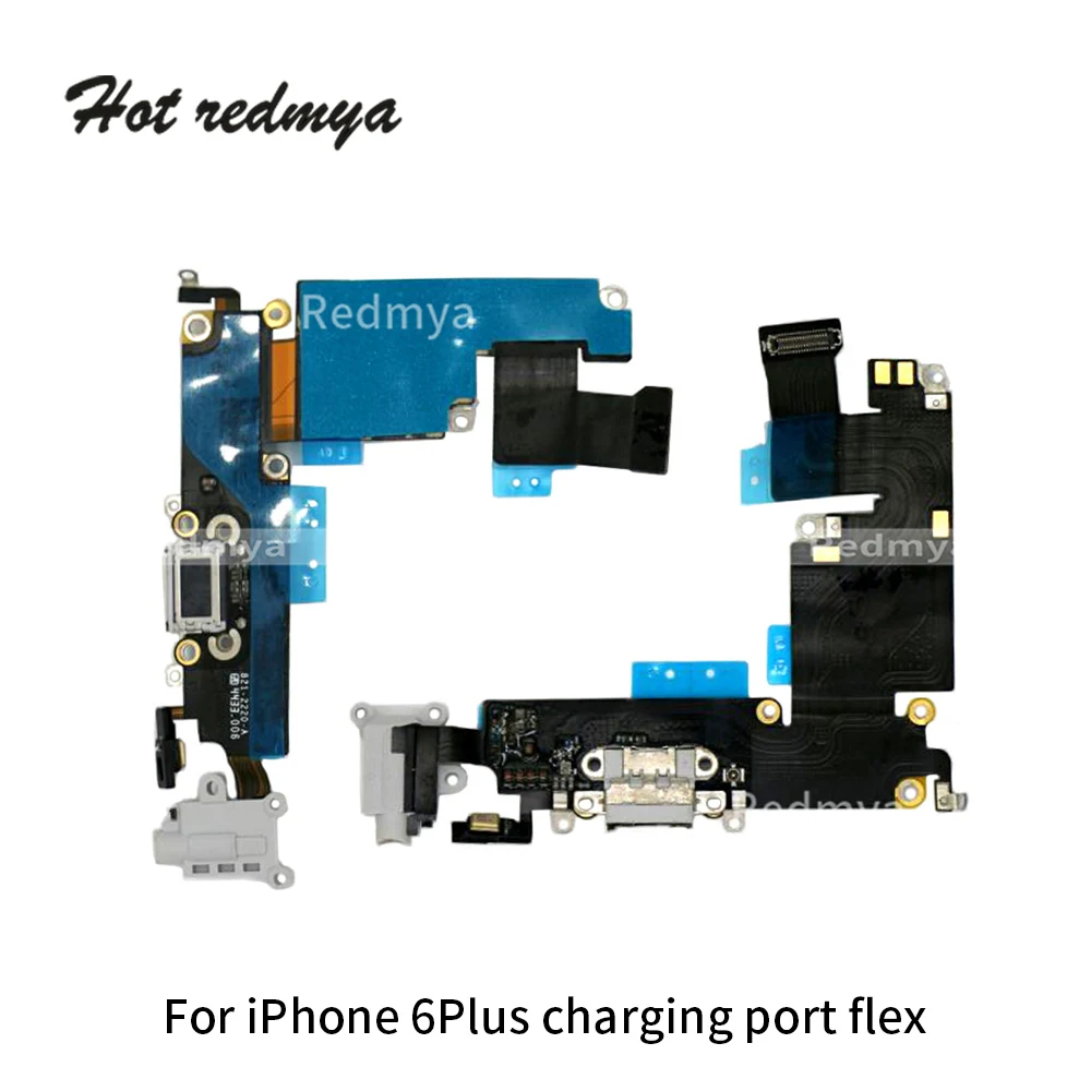 for iPhone 7 plus 7Plus Charger Charging Port Dock USB Connector Flex Cable Headphone Audio Jack Flex Ribbon Repair Parts