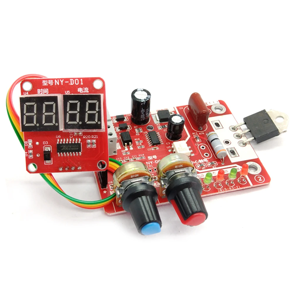 40A 100A Spot Welding Machine Time Current Controller Control Panel Board Tools 40A 100A Spot Welding Machine Time Current Controller Control Panel Board Tools