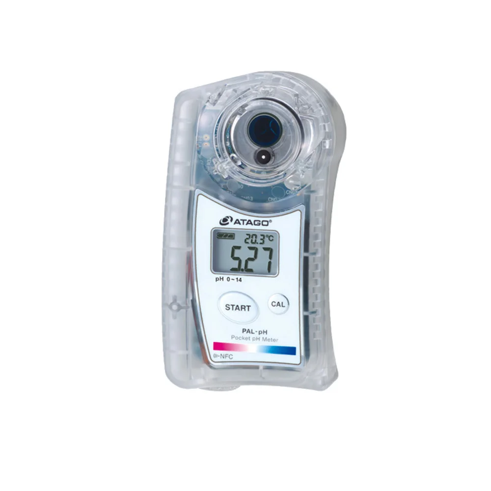 Lab Ph Sensor Palph Digital Handheld Ph Meter For Food And Beverage, Soil, Watersoluble