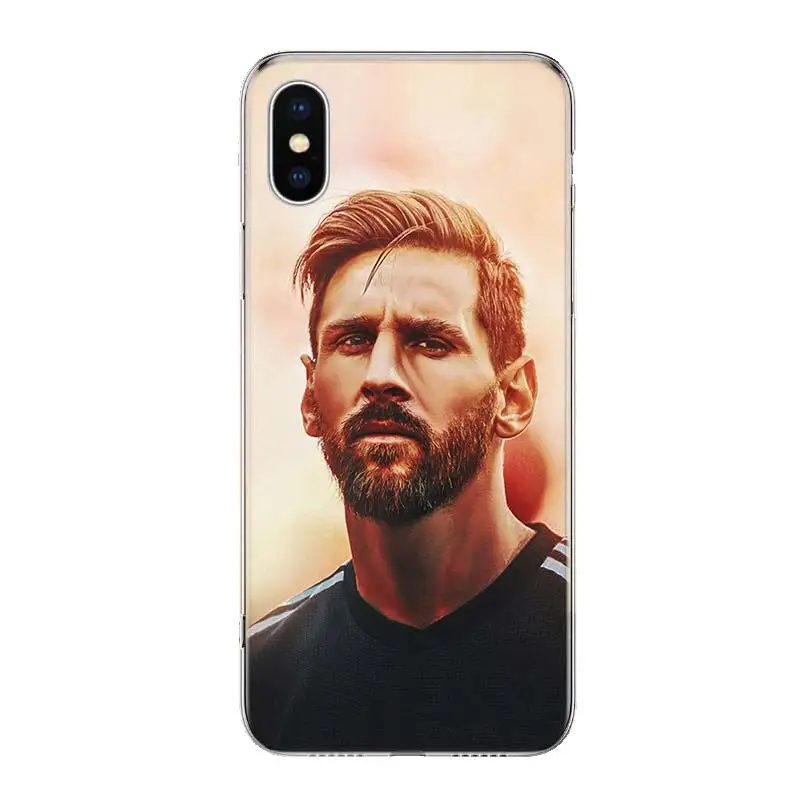 Lionel Messi чехол для телефона для iPhone 11 Pro 7 6X8 6S Plus XS MAX+ XR 5S SE 10 Ten Art TPU Coque Capa Shell