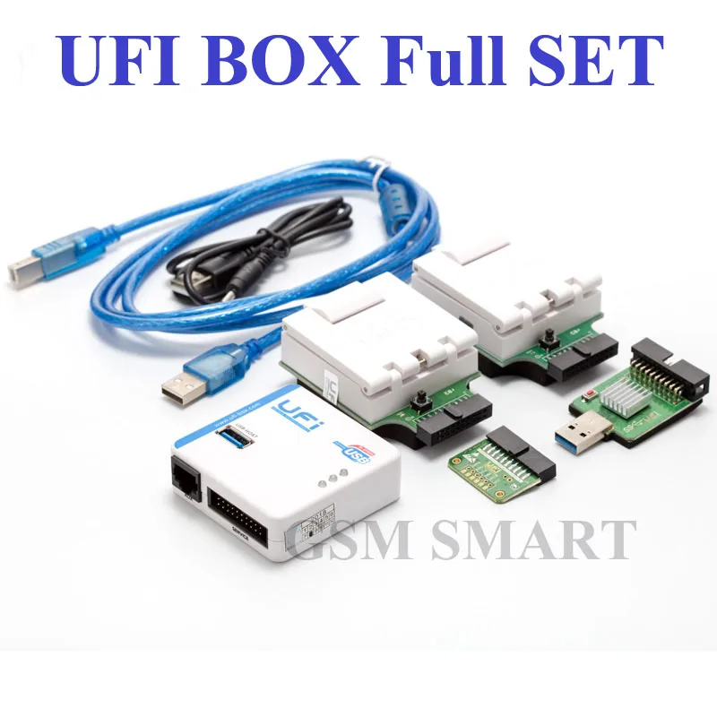 Новейшая оригинальная коробка UFI power ufi Box инструмент ful EMMC для чтения данных