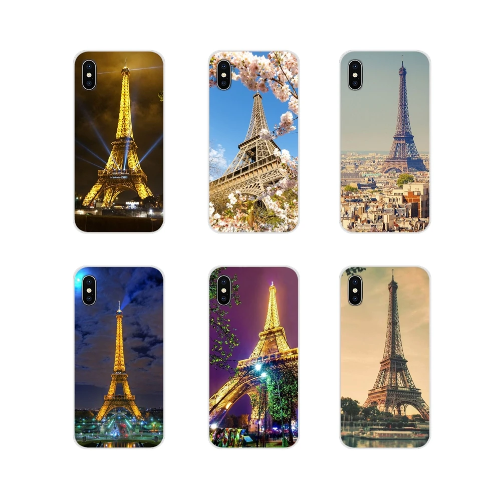Для Apple iPhone X XR XS 11Pro MAX 4S 5S 5C SE 6S 7 8 Plus ipod 5 6 Новый стиль романтическая Париж Эйфелева