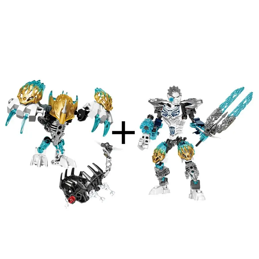 Bionicle 193 шт. фигурки копака мелум строительные блоки игрушки для мальчиков