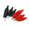 50pcs 28MM Metal Alligator Clip G98 Crocodile Electrical Clamp Testing Probe Meter Black Red with Plastic Boot Car Auto Battery ► Photo 2/6