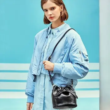 

Alligator bucket bag fashion cross body bags for women new arrival shoulder bag pretty messenger bags quality leather colors