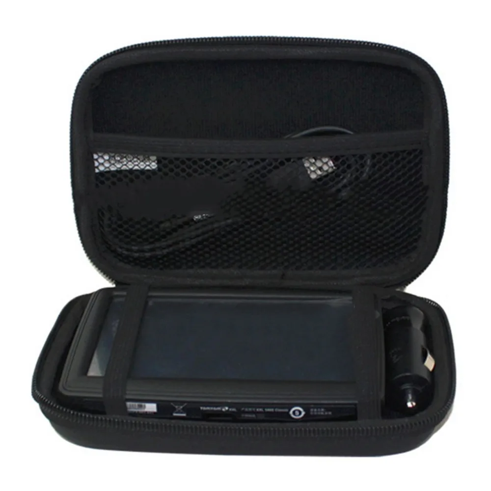 Newest Large Hard Carry Case Cover 5" In Car Sat Nav Holder For GPS TomTom Classic | Электроника