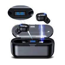 Беспроводные наушники TWS Bluetooth 5,0 наушники светодиодный дисплей 8D стерео звук беспроводные Bluetooth наушники гарнитура для iPhone Xiaomi