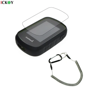 

Protect Case Cover + Screen Protector + Retractable Stretch Coiled Lanyard Rope for Garmin eTrex 25 30 35 35T 25T Accessories
