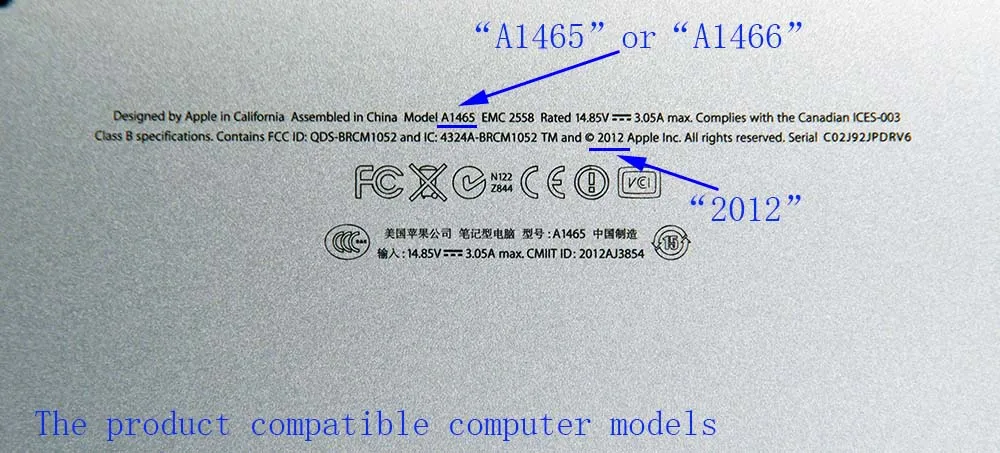 M.2 NGFF SSD до 17+ 7 Pin плата адаптера для MacBook Air 2012 для Macbook AIR 2012 A1466 A1465 MD223 MD224 MD231 MD232 SSD M2