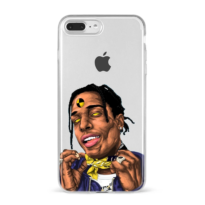 ASAP Rocky TESTING Rapper Rap хип-хоп Мягкий Силиконовый ТПУ чехол для телефона для iphone 11 Pro Max XS Max XR X 5 5S SE 6 6s 7 8 plus