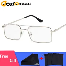 Квадратная рамка для очков женские мужские брендовые винтажные оптические прозрачные очки из сплава Armacao очки поддельные очки