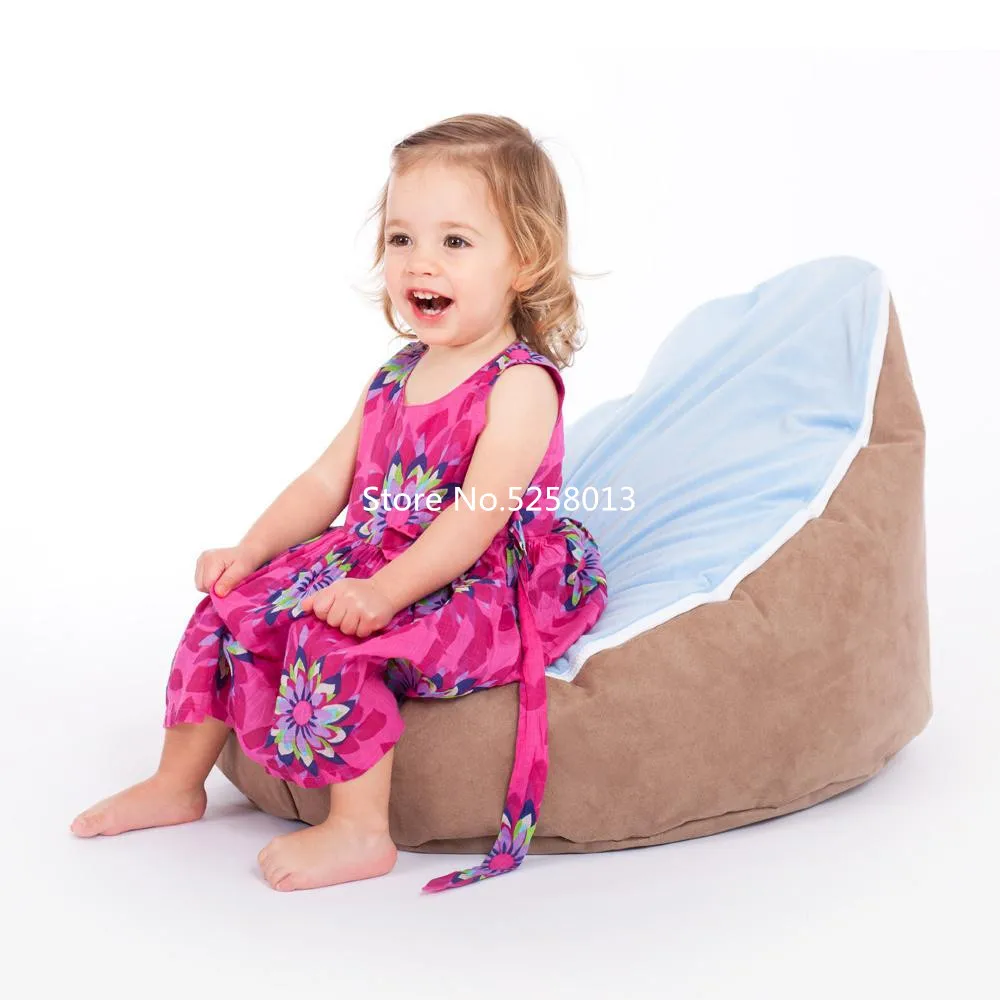 Мягкий детский стул младенческой мешок бобов покрывало кровати без наполнителя