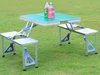 Набор стульев для стола K-star, переносные складные алюминиевые металлические прямоугольные стулья для кемпинга и пикника ► Фото 2/6